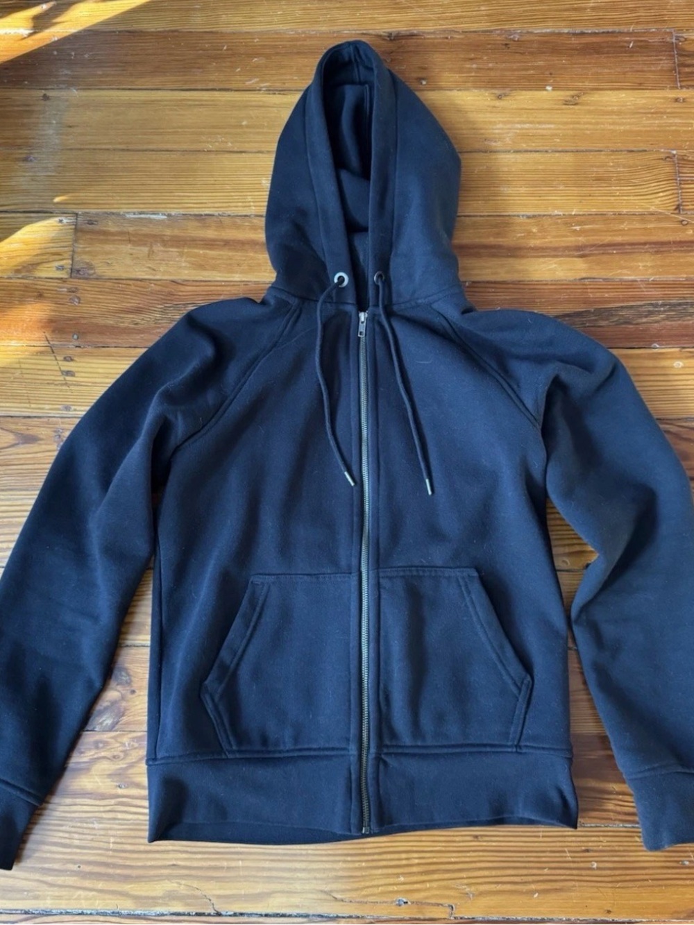 Flint And Tinder 10 Year Zip Up Hoodie Black Size Small